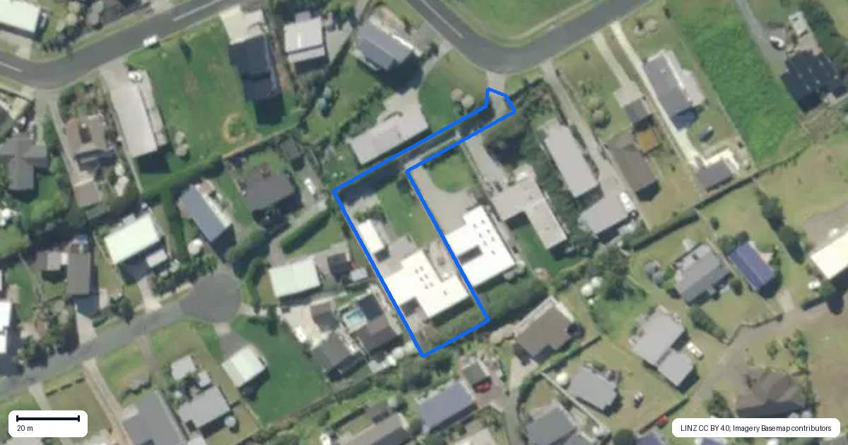 Property context map for 17 Parklands Avenue, Mangawhai Heads, Mangawhai