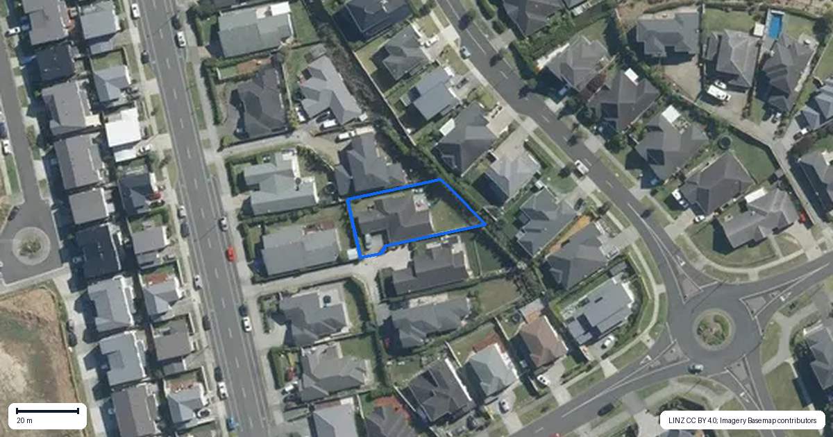 Property context map for 162 Wainui Road, Silverdale