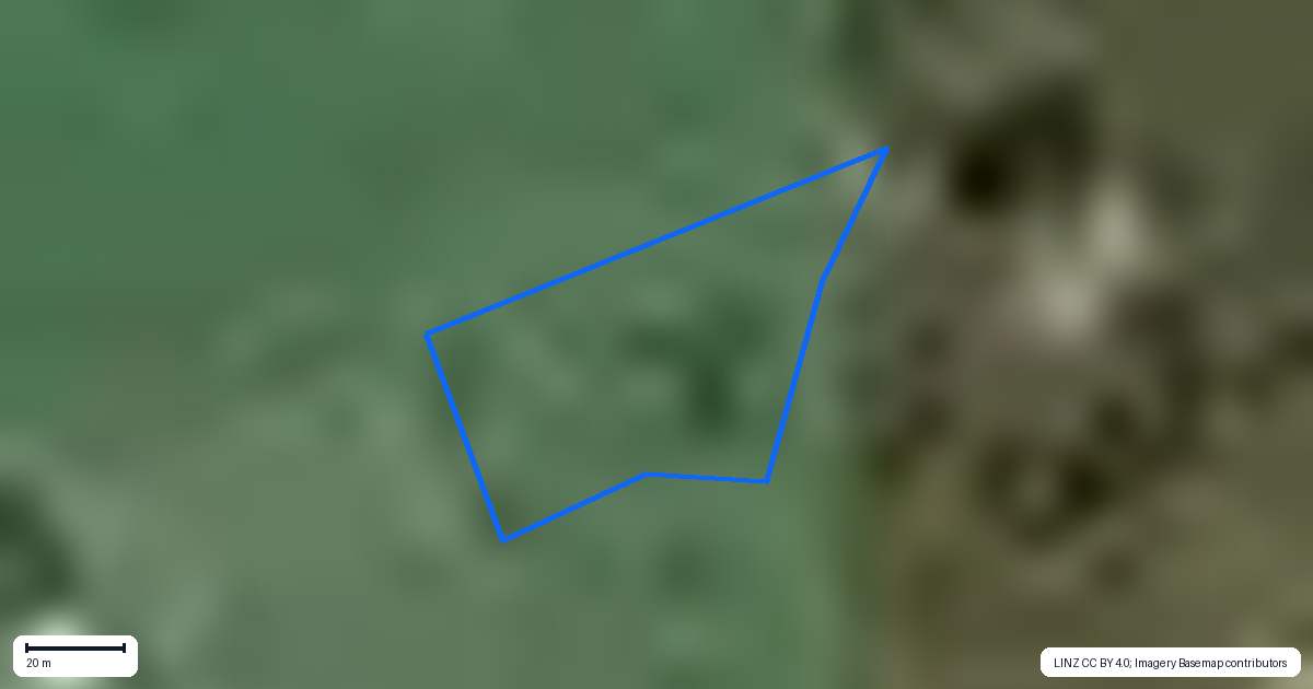 Property context map for 133 Robson Road, Ngahinapouri, Ohaupo
