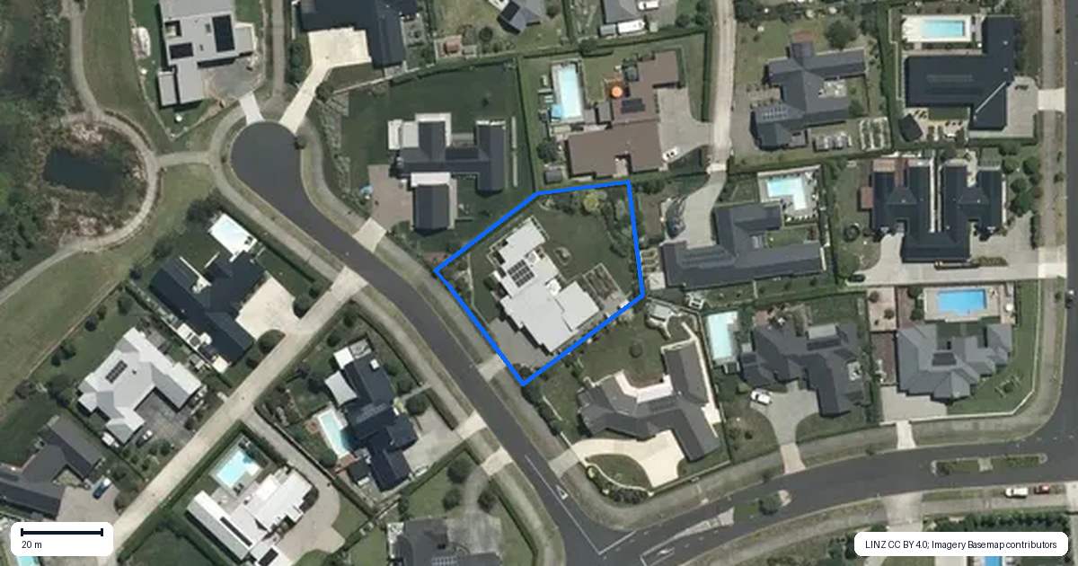 Property context map for 4 Kotare Grove, Cambridge