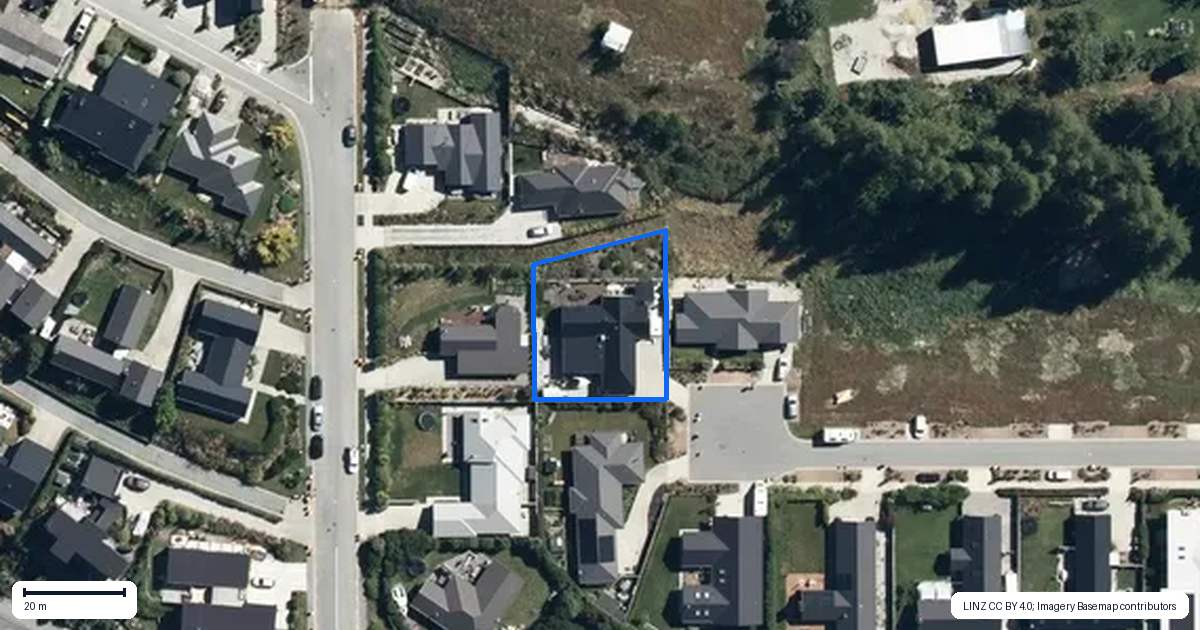 Property context map for 12 Morepork Way, Arthurs Point, Queenstown