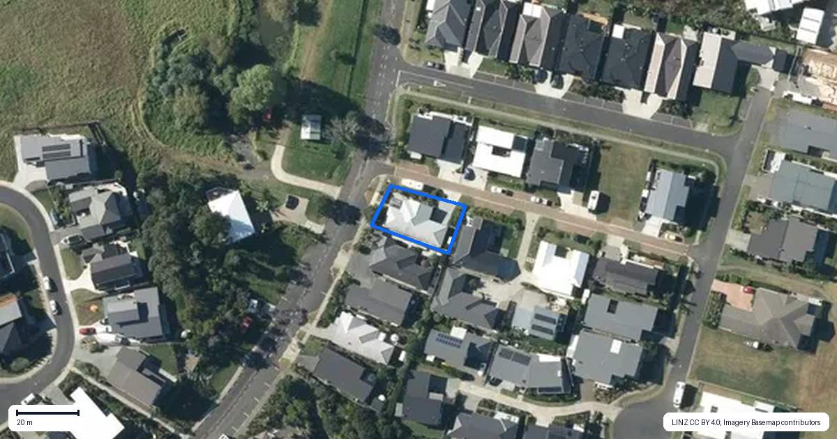 Property context map for 52 Arabella Lane, Snells Beach