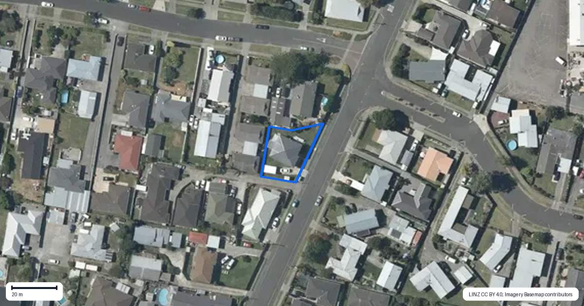 Property context map for 47 Murphy Road, Taradale, Napier
