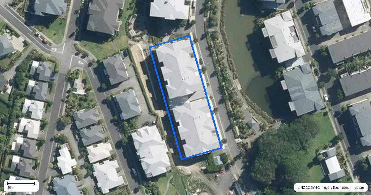 Property context map for 159 Hibiscus Drive, Orewa