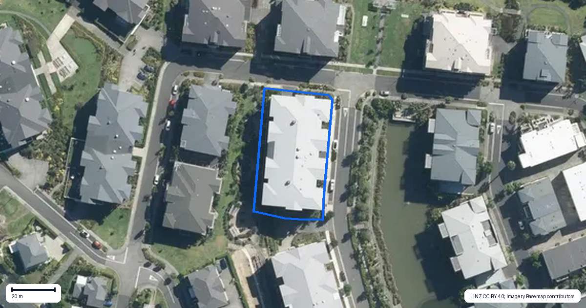 Property context map for 251 Hibiscus Drive, Orewa