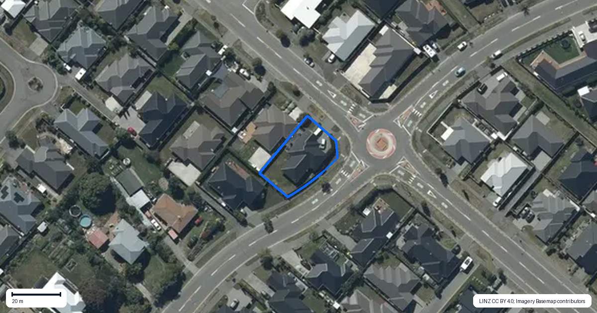 Property context map for 30 Whincops Road, Halswell, Christchurch