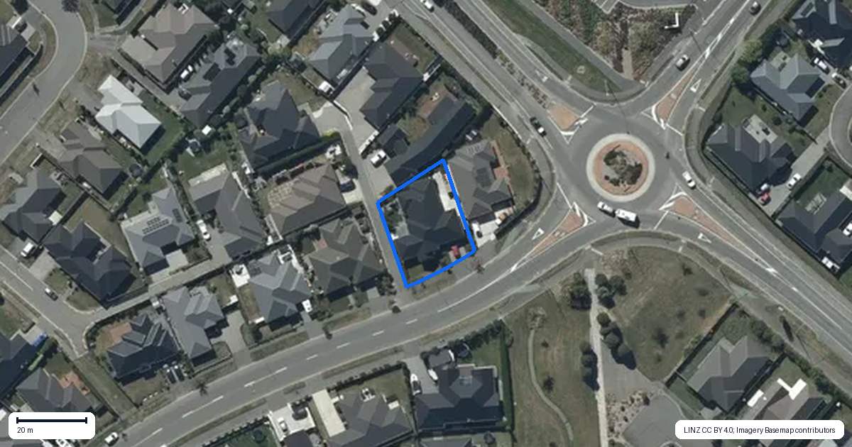 Property context map for 8 Whincops Road, Halswell, Christchurch