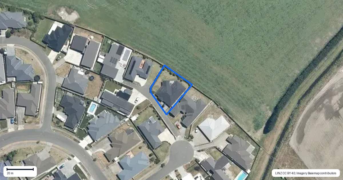 Property context map for 11 Watt Court, Mahora, Hastings