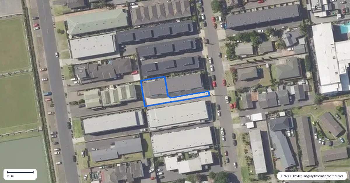 Property context map for 9/38 Miro Street, Mount Maunganui