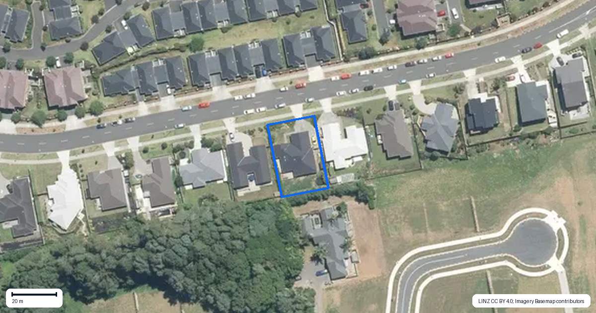 Property context map for 28 Lisle Farm Drive, Pukekohe