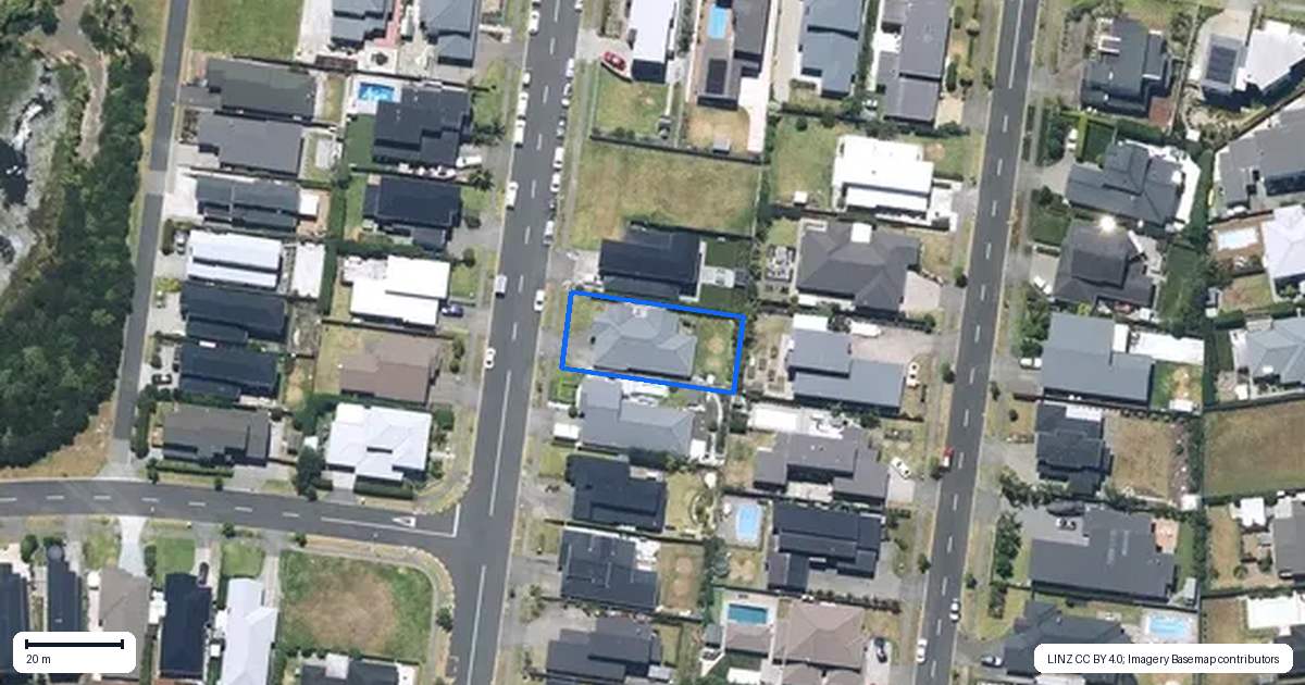 Property context map for 67 Constellation Avenue, Beachlands, Auckland