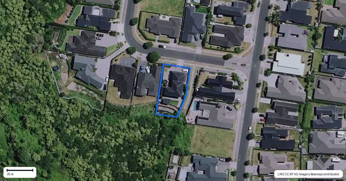 Property context map for 68 Helen June Avenue, Flagstaff, Hamilton