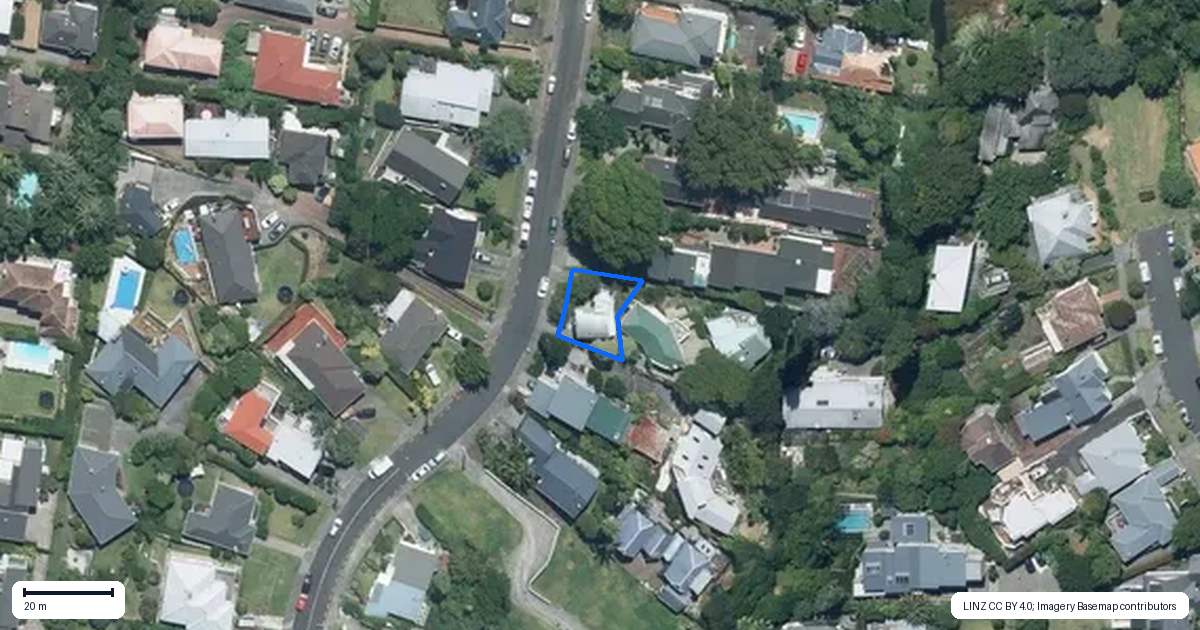Property context map for 67 Ngapuhi Road, Remuera, Auckland