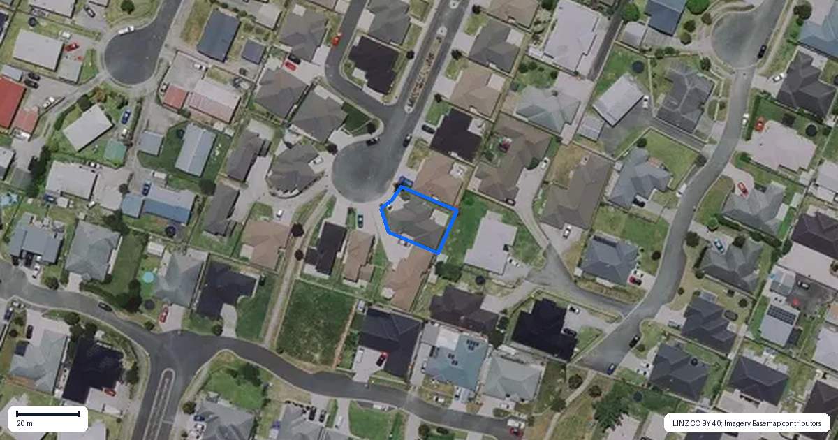 Property context map for 17 Charlotte Crescent, Dinsdale, Hamilton