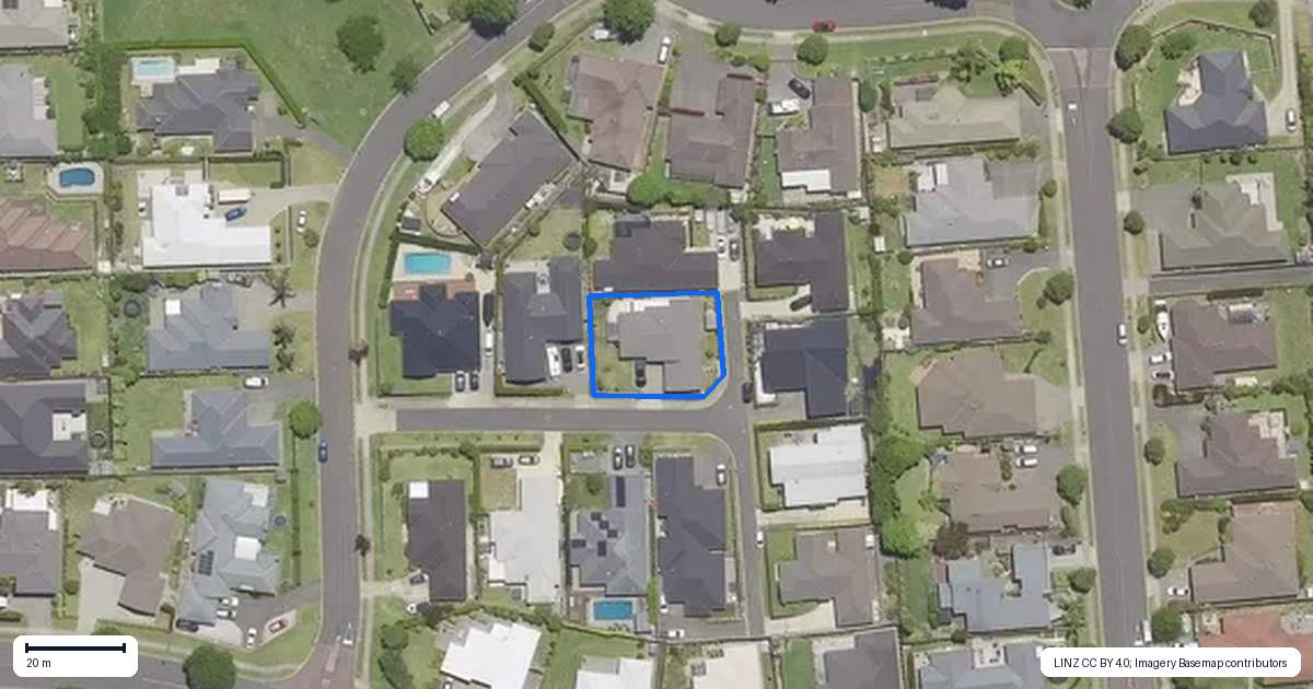 Property context map for 7 Bernies Way, Ohauiti, Tauranga