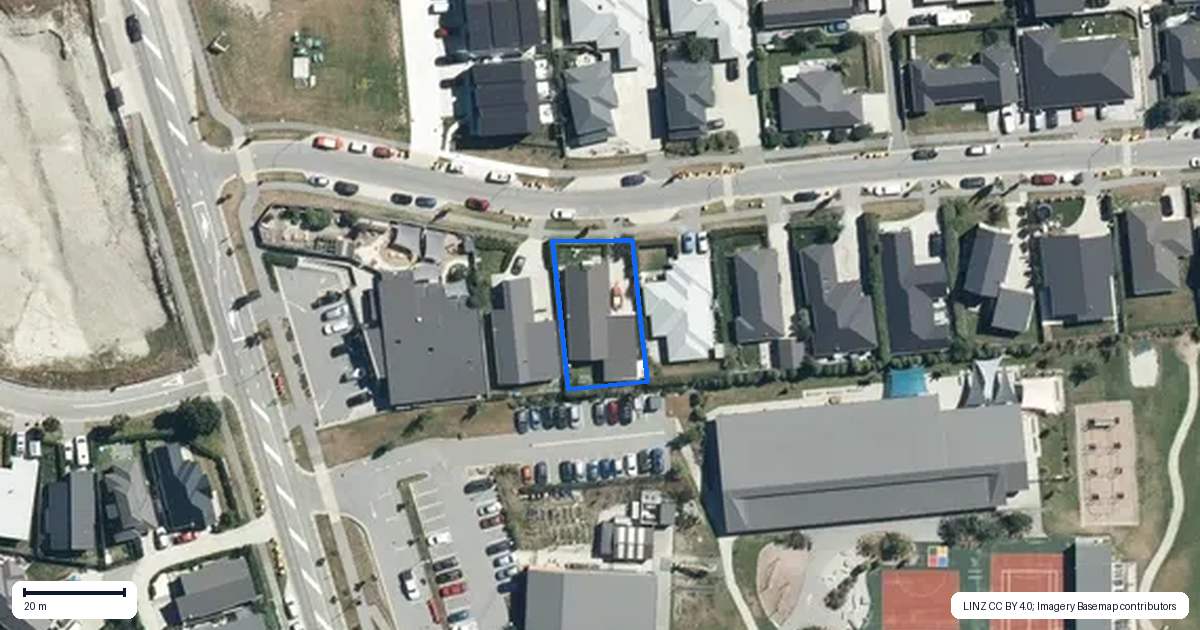 Property context map for 6 Cheltenham Road, Lower Shotover, Queenstown