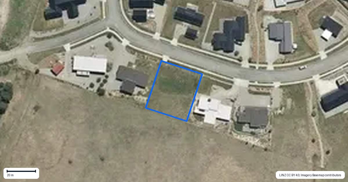 Property context map for 36 Mistake Drive, Lake Tekapo
