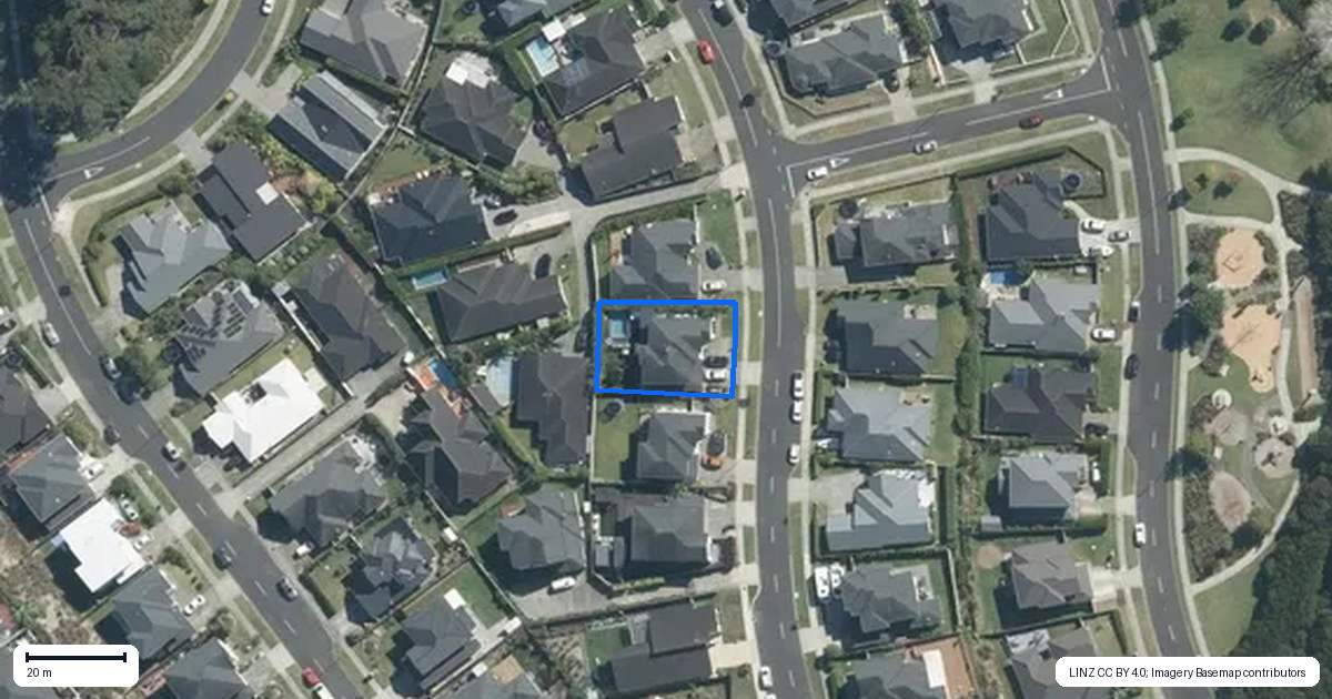 Property context map for 81 Harris Drive, Silverdale