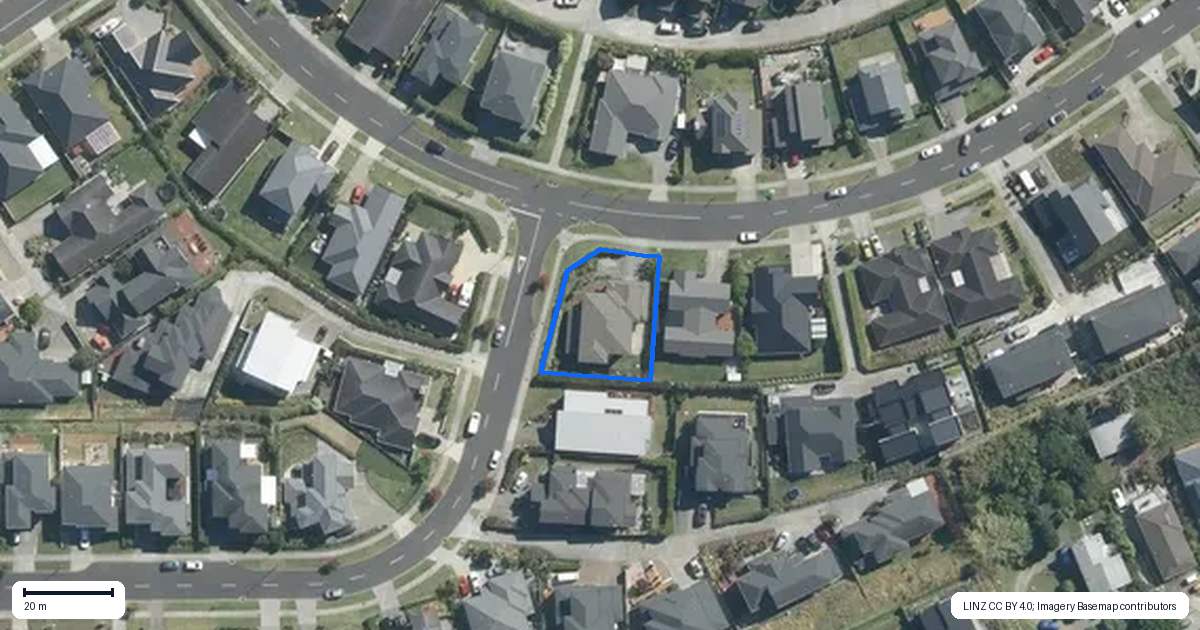 Property context map for 61 Colonial Drive, Silverdale