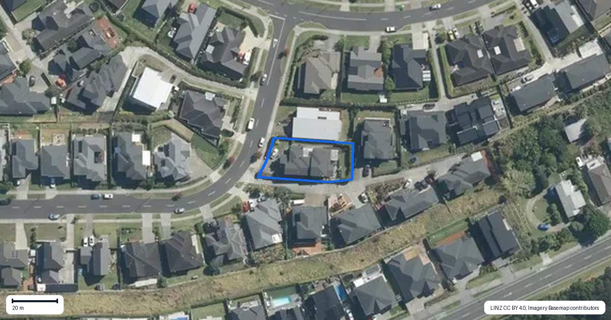 Property context map for 5 Ormonde Drive, Silverdale