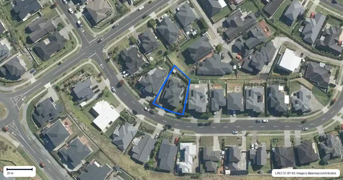 Property context map for 22 Ormonde Drive, Silverdale