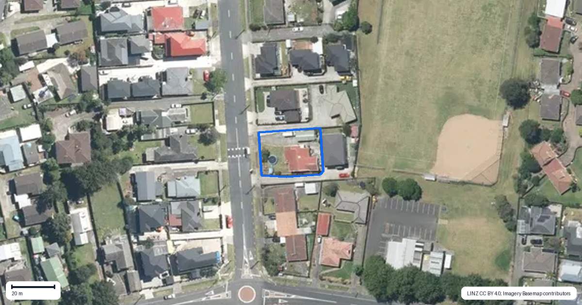 Property context map for 92 Hillside Road, Papatoetoe, Auckland