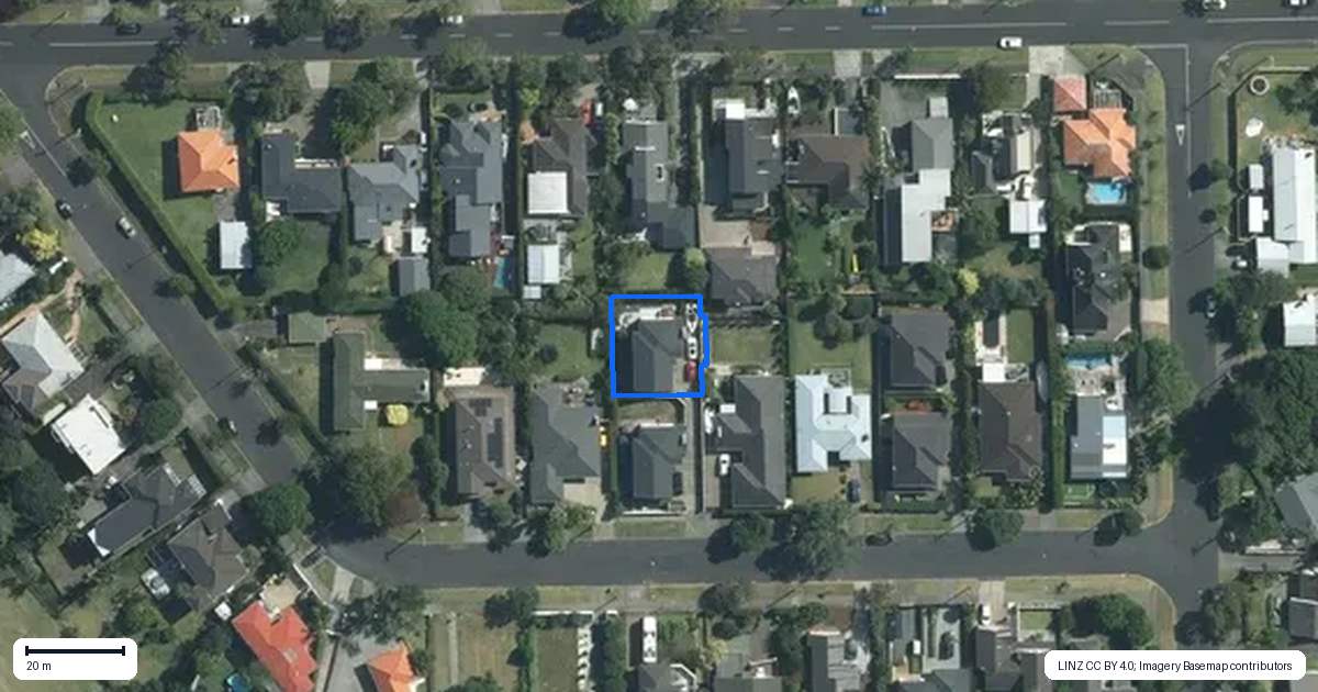 Property context map for 14A Lisburn Avenue, Glendowie, Auckland