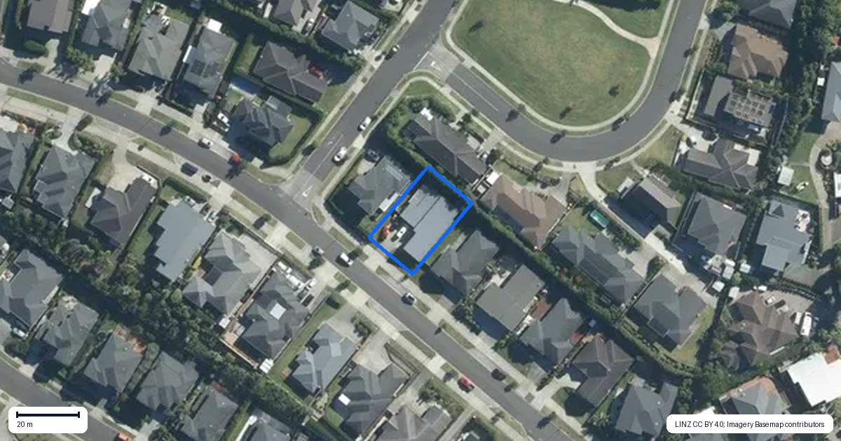 Property context map for 14 Flavell Drive, Orewa
