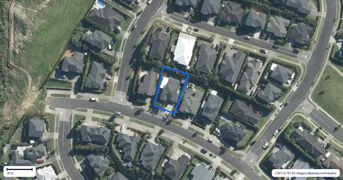 Property context map for 24 Flavell Drive, Orewa