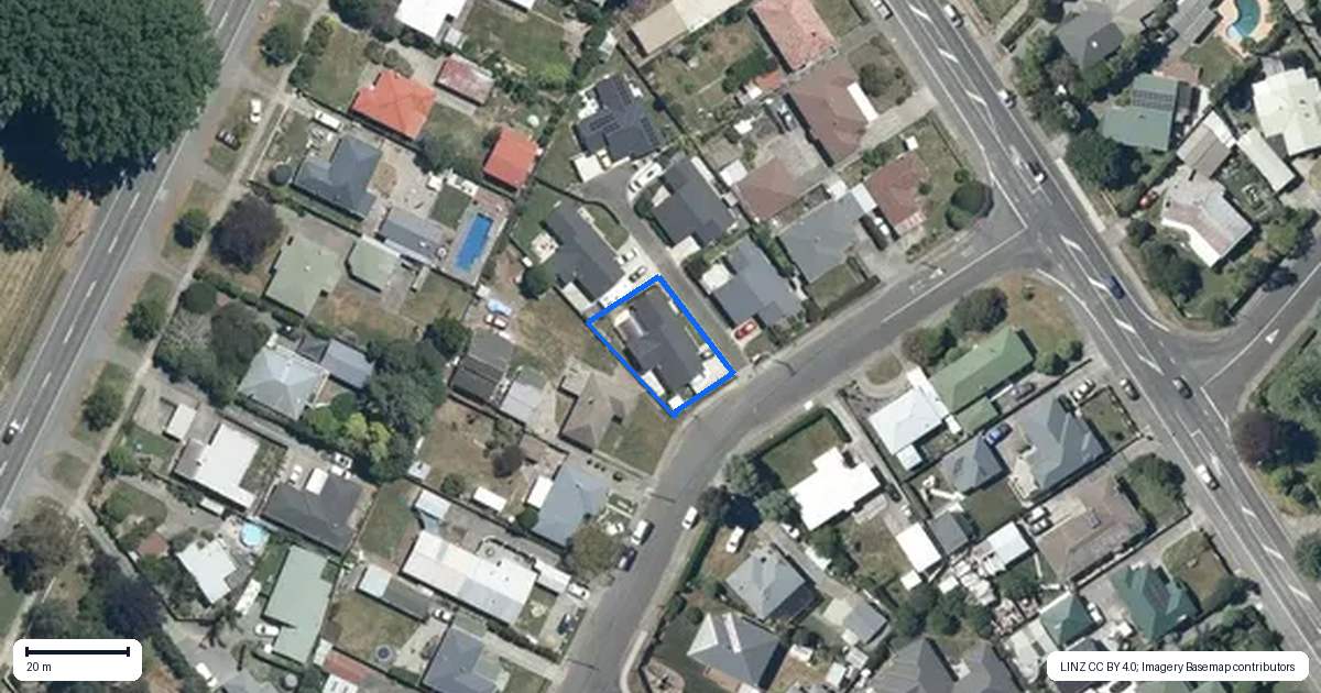 Property context map for 4E Read Crescent, Clive