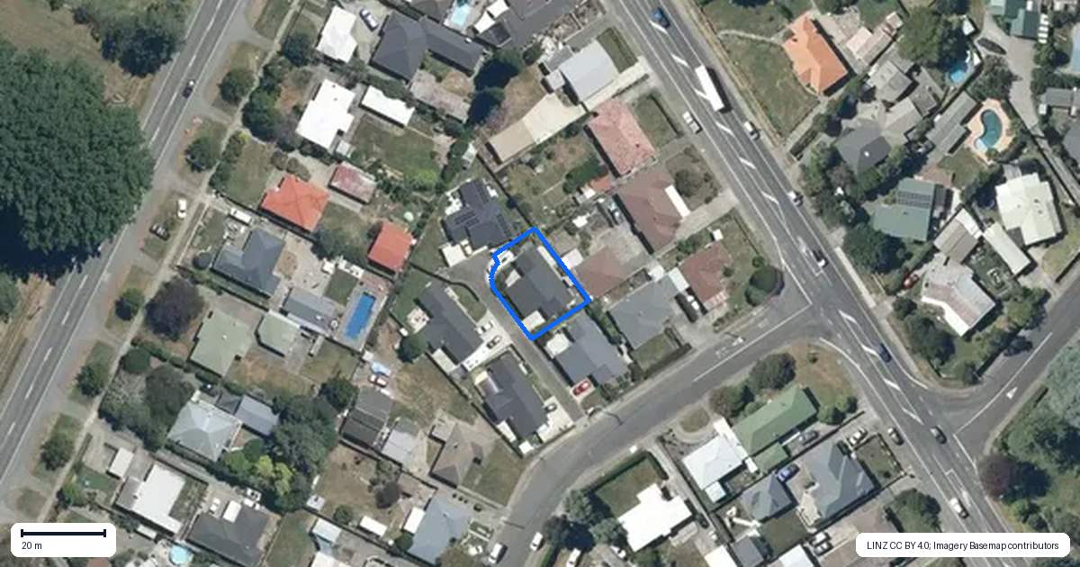 Property context map for 4B Read Crescent, Clive