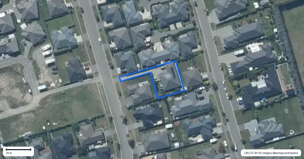 Property context map for 68 Strauss Drive, Rolleston