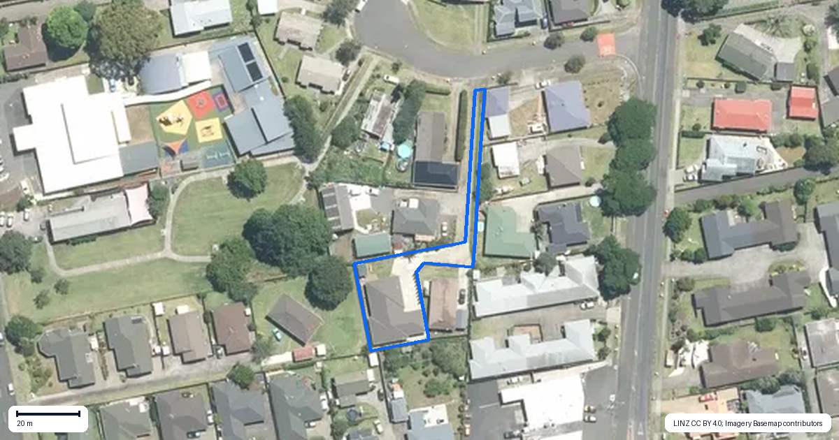 Property context map for 12A Henry Curd Terrace, Pukekohe
