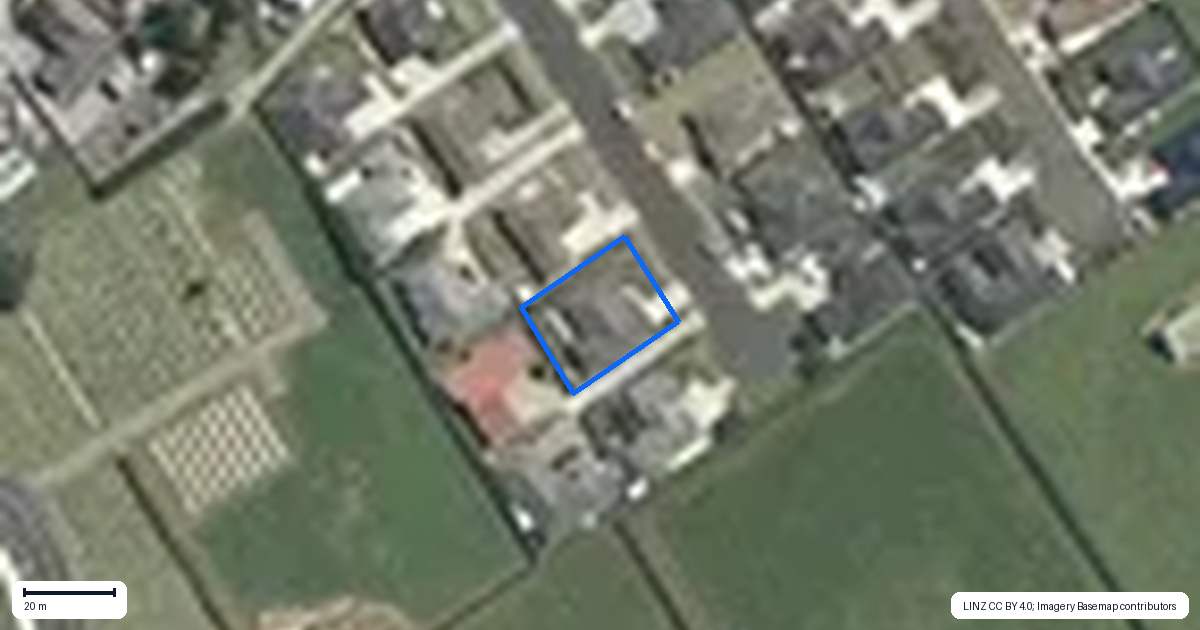 Property context map for 22 Te Aranui Drive, Te Awamutu