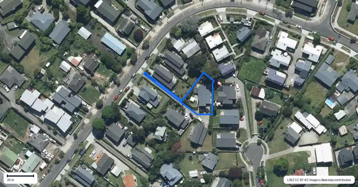 Property context map for 31B Castledine Crescent, Glen Innes, Auckland