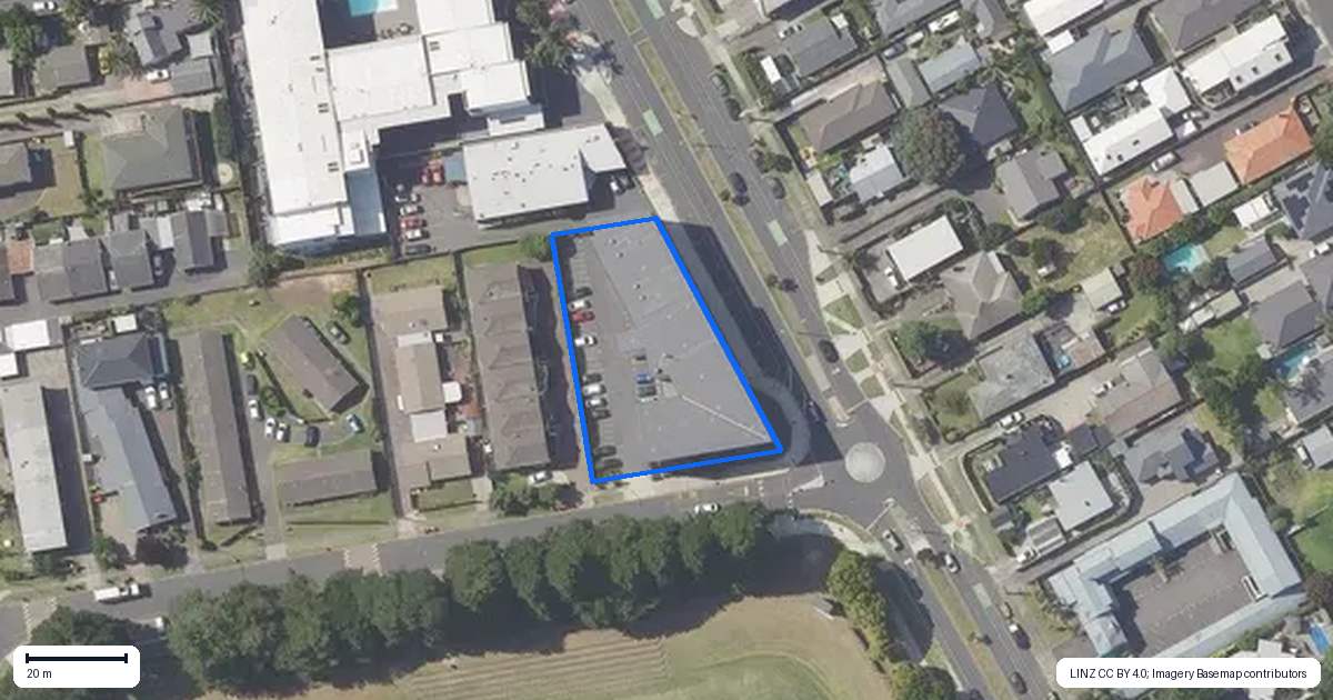 Property context map for 6/436 Maunganui Road, Mount Maunganui