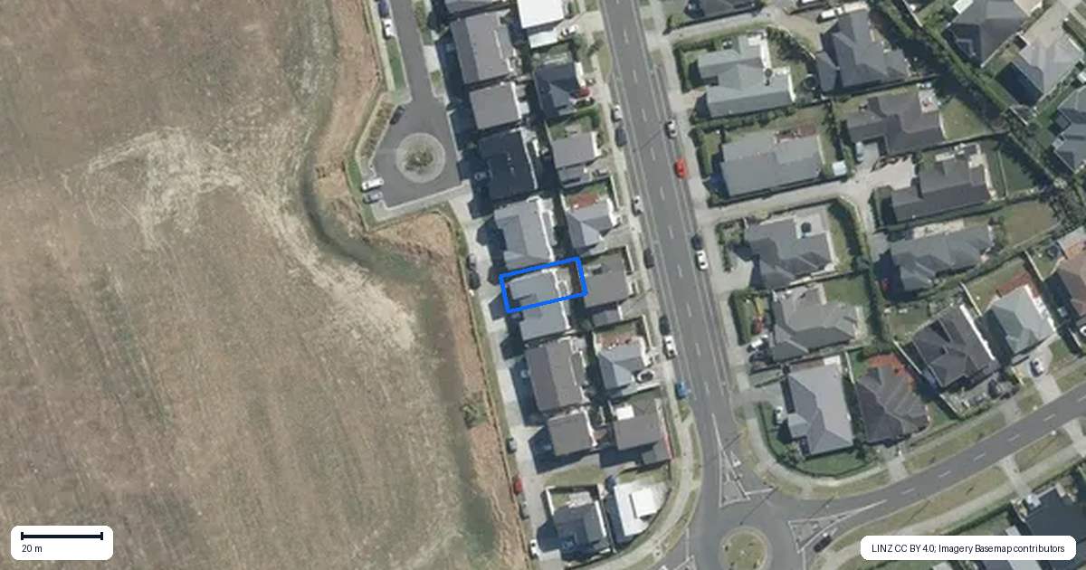 Property context map for 18 Toia Lane, Silverdale