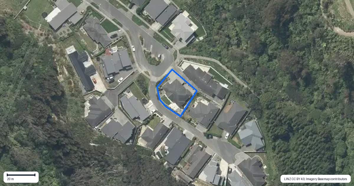 Property context map for 64 Banks Boulevard, Whitby, Porirua