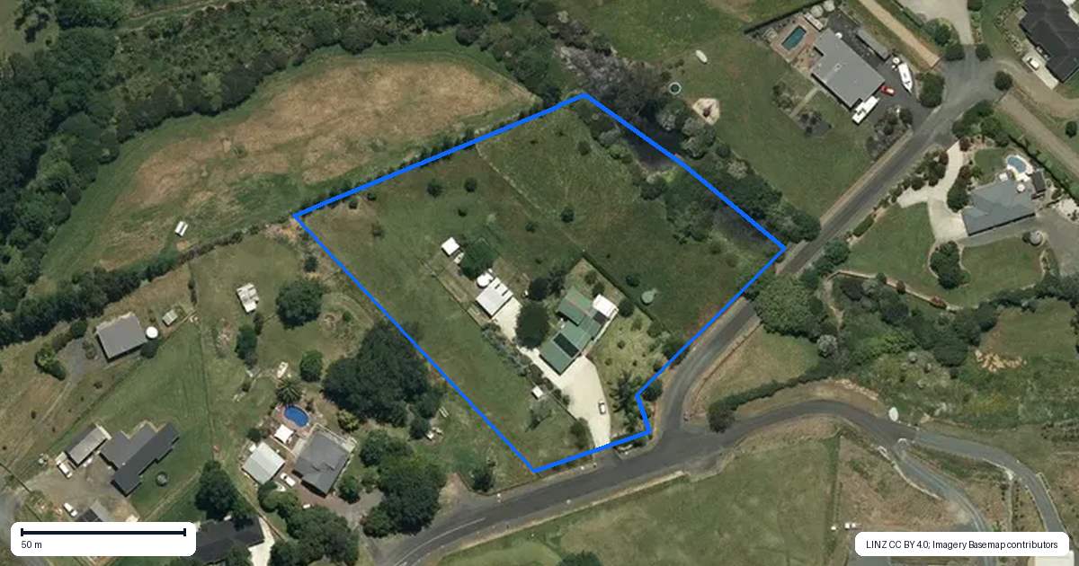Property context map for 9 Swift Road, Pokeno