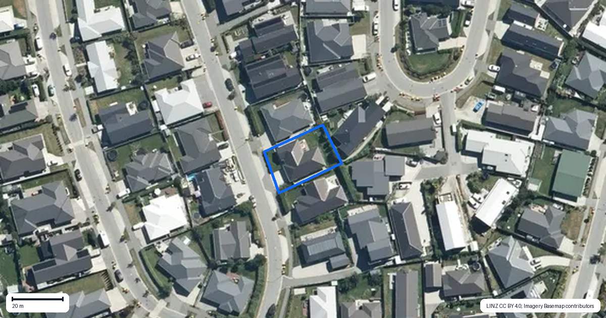 Property context map for 11 Primrose Lane, Lower Shotover, Queenstown