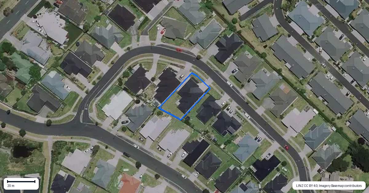 Property context map for 8 Ladeira Place, Fitzroy, Hamilton