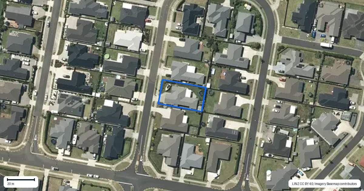 Property context map for 12 Matariki Terrace, Ngaruawahia