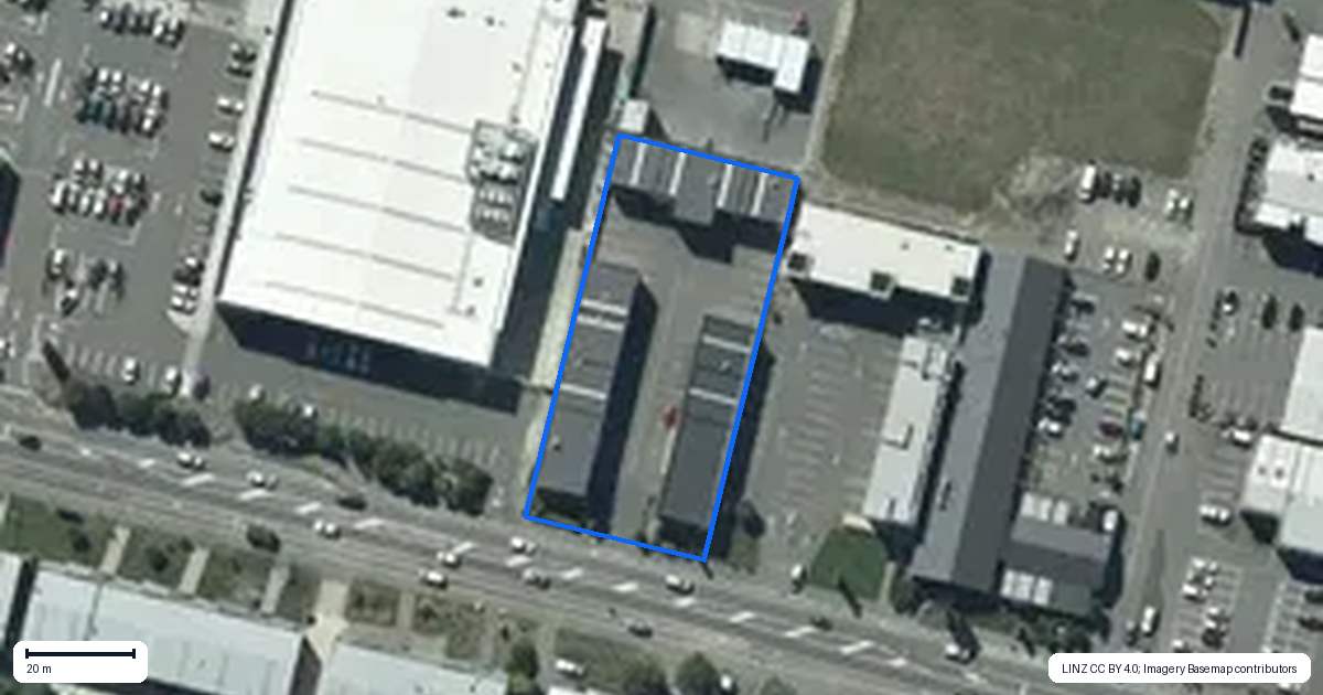 Property context map for 8/1013 Ferry Road, Ferrymead, Christchurch
