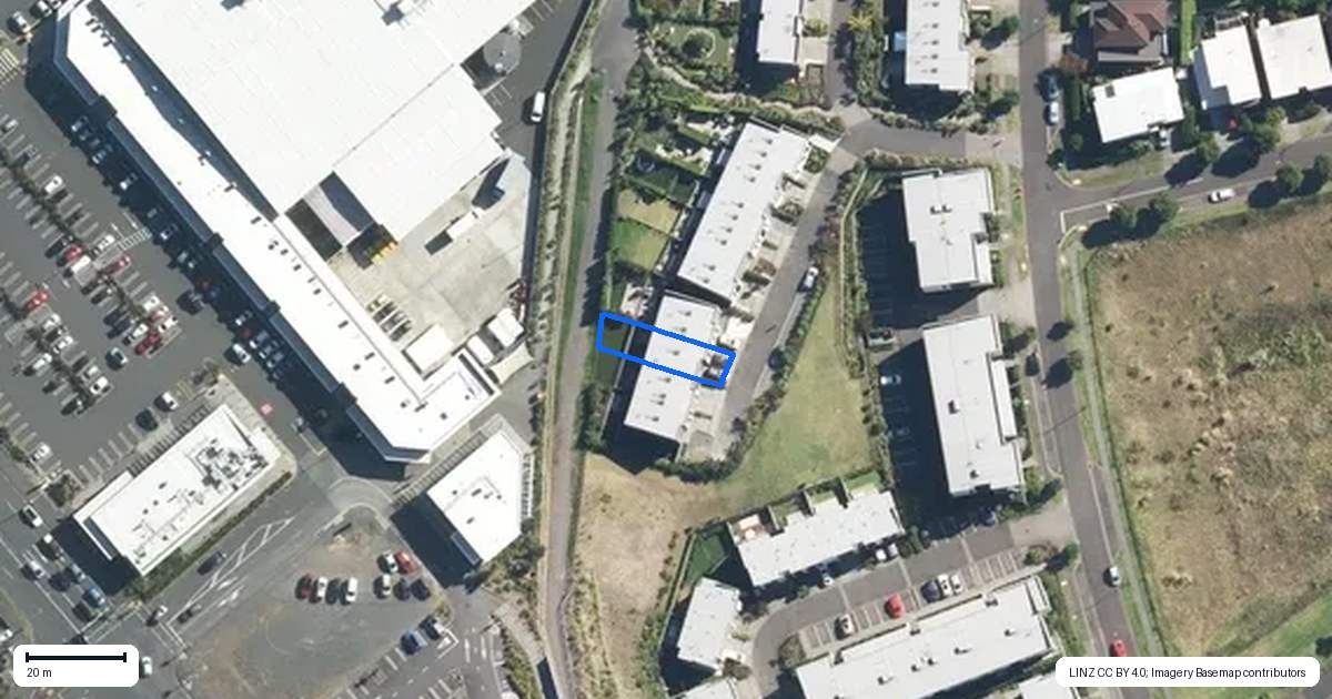 Property context map for 14 Lapilli Lane, Stonefields, Auckland