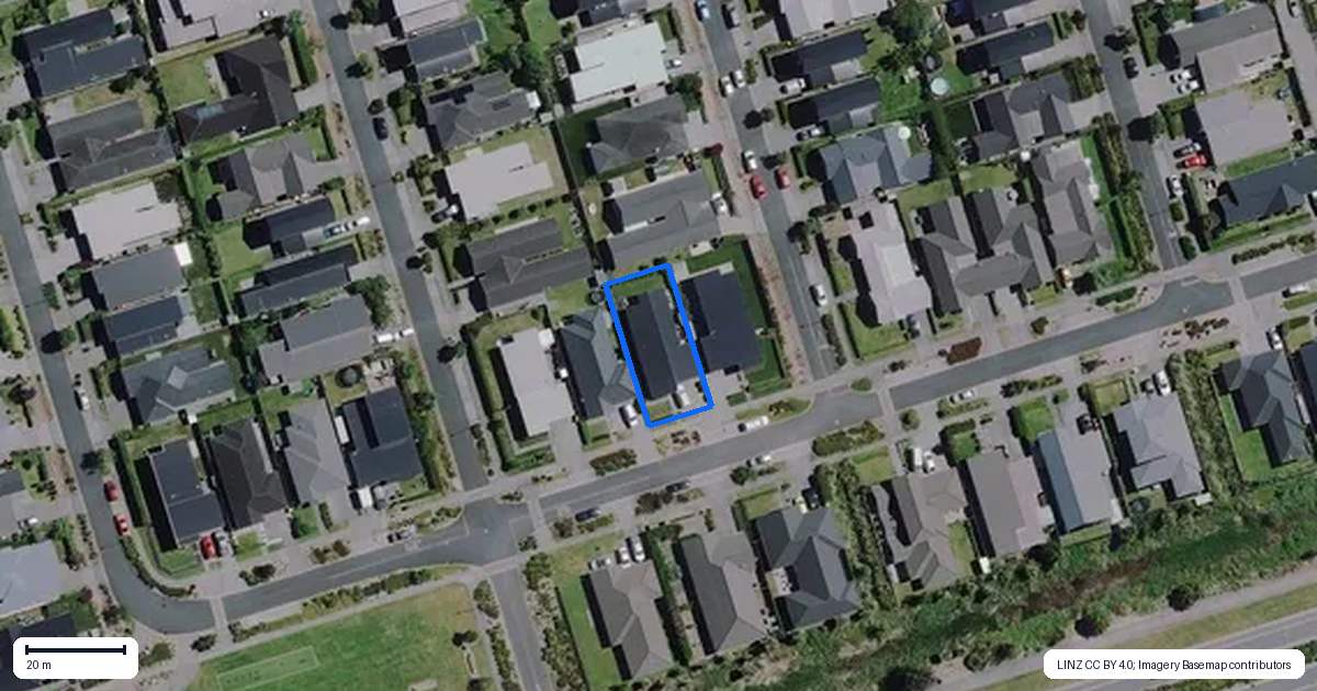 Property context map for 40 Lulu Avenue, Chartwell, Hamilton