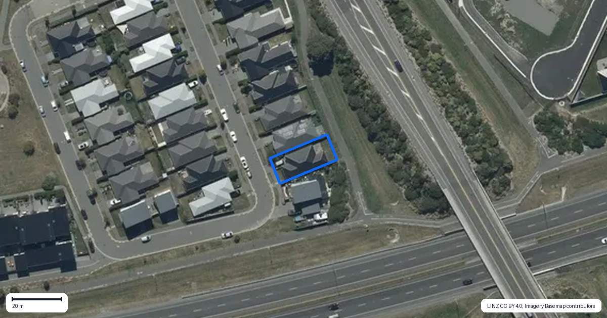 Property context map for 27 George West Square, Wigram, Christchurch