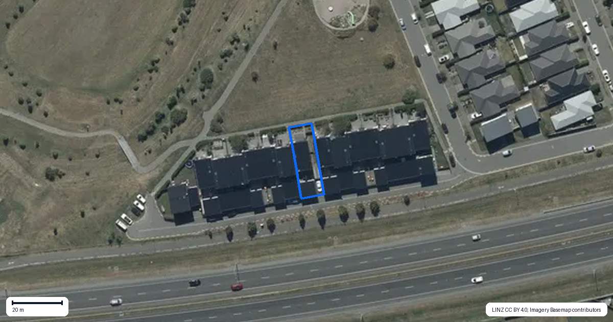 Property context map for 16 Brian Keogh Lane, Wigram, Christchurch