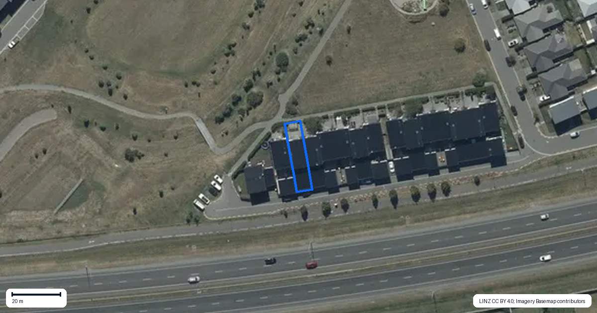 Property context map for 26 Brian Keogh Lane, Wigram, Christchurch