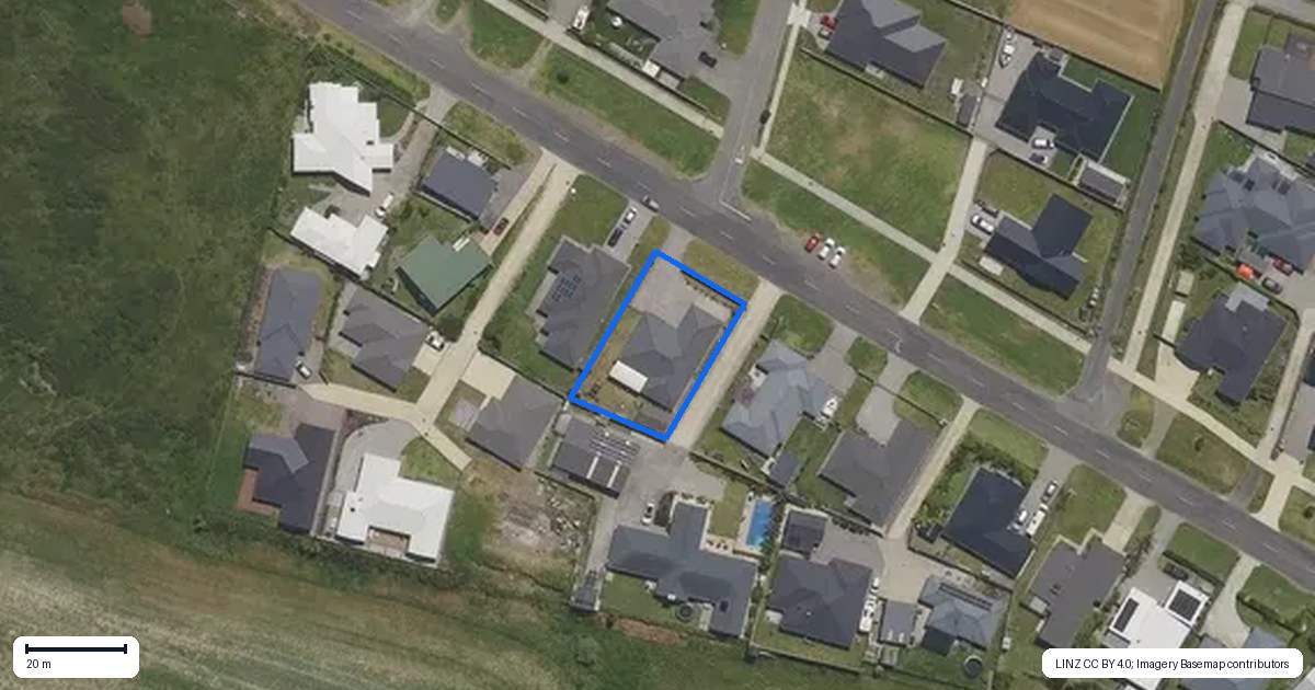 Property context map for 36 Bunyan Road, Coastlands, Whakatane