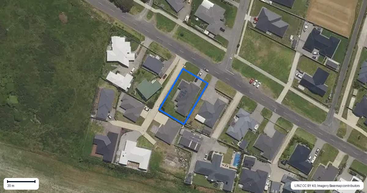 Property context map for 34 Bunyan Road, Coastlands, Whakatane